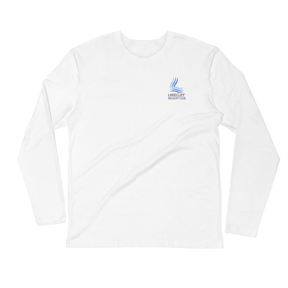 Men's Long Sleeve Fitted Crew